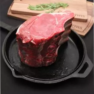 Natural Prime rib roast specialty cut beef
