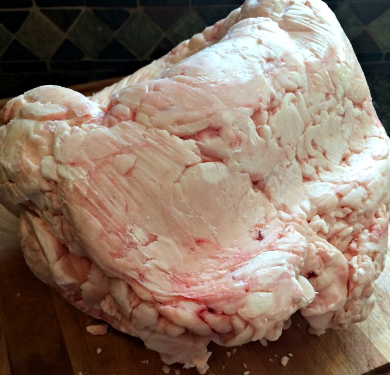 fat trimmings AH Farms Beef